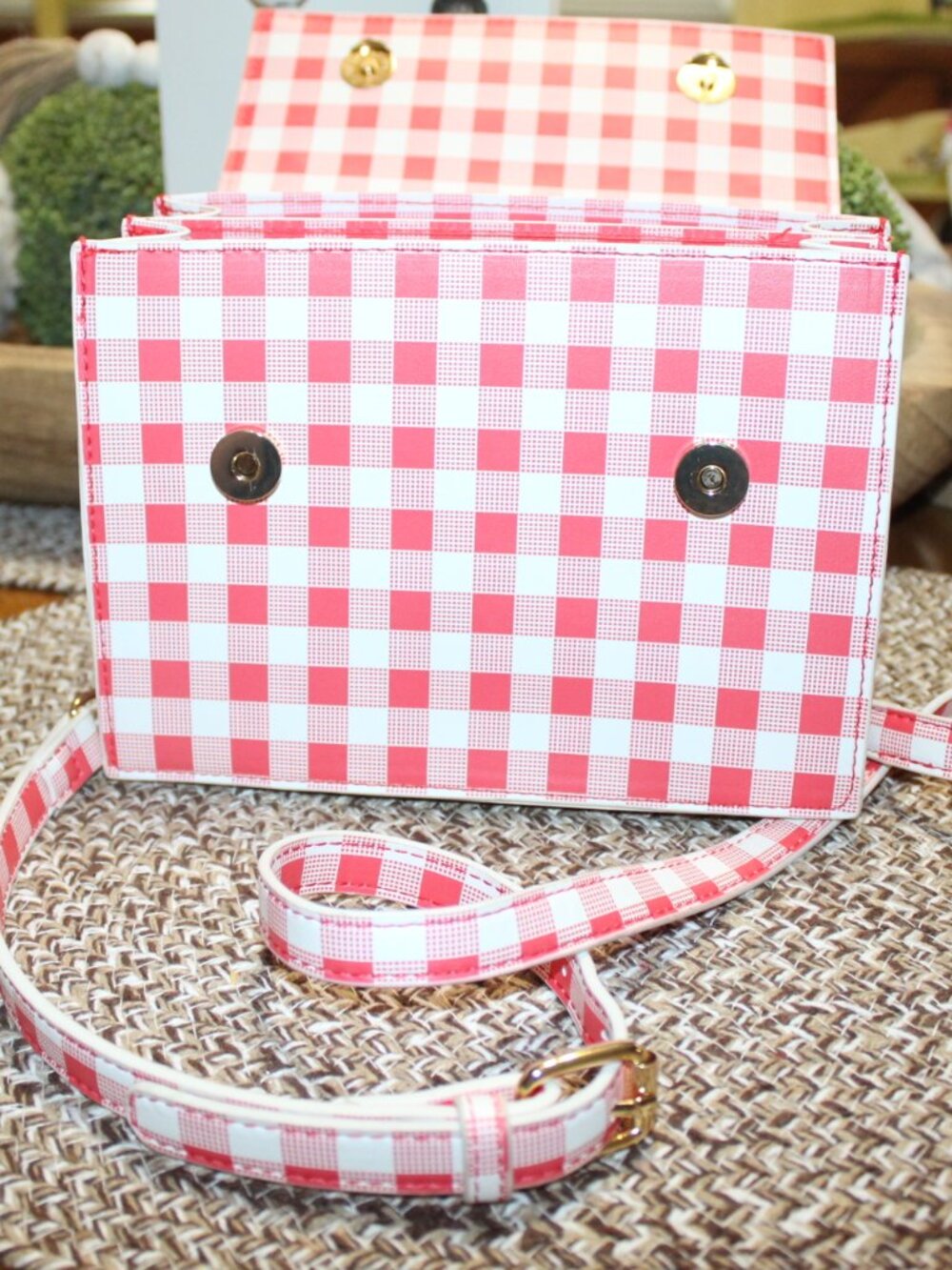 NWT Betsey Johnson Red White Strawberry crossbody purse DARLING! FUN! - Picture 15 of 15